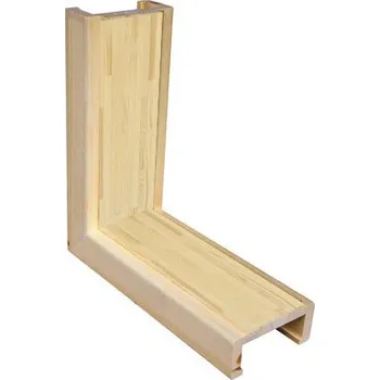 Zárubeň Truhlárna Dřevěná obložková zárubeň (RUSTIC) Rozměr dle ČSN: 90 / 197, Orientace Zárubně: Pravá