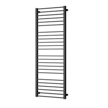 Radiátor Koupelnový radiátor PIKO černá barva, Černá , 45 cm, 65 cm, Klasické (na rozteč)