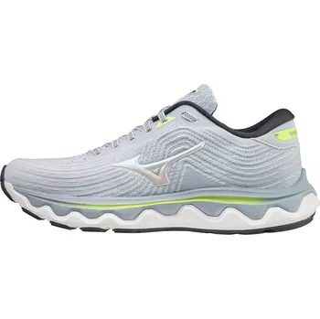 Dámská běžecká obuv Boty Mizuno WAVE HORIZON 6 Heather White Neo Lime Velikost: 35