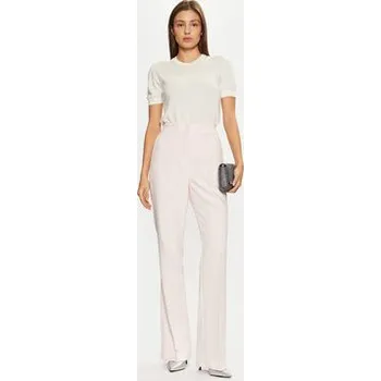 Dámské kalhoty Guess Kalhoty z materiálu W4YB30 WFWX2 Růžová Regular Fit M