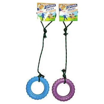 Hračka pro psa Hračka pes pneumatika aportovací vanilková malá SP