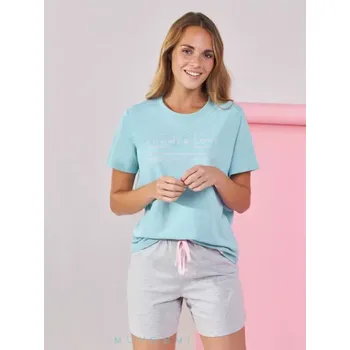 Dámské pyžamo 240001 - dámské pyžamo Muydemi, L, blue sky