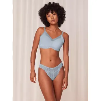 Kalhotky Lift Smart Highleg EX/00MQ - brazilky Triumph, M, light blue