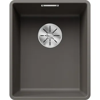Granitový dřez Blanco SUBLINE 320 F InFino Silgranit šedá vulkán