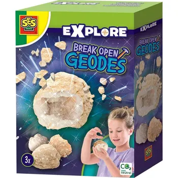kreativní sada SES CREATIVE Explore rozbíjení krystalických hornin | 890021