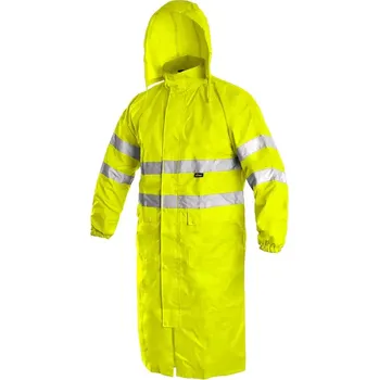 pracovní bunda CANIS Plášť BATH, výstražný, žlutý Velikost: 3XL