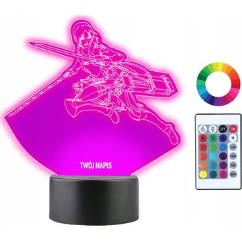 Lampička Plexido vícebarevná Noční lampa