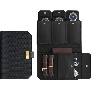 Úložný box Úložný organizér na hodinky Basse černý