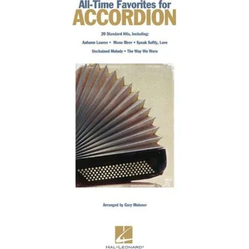 All-Time Favorites for Accordion (noty na akordeon)