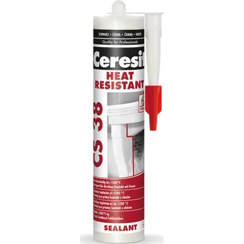 Ceresit Heat Resistant CS 38 černý 300 ml Tmel Ceresit Heat Resistant CS 38 černý 300 ml