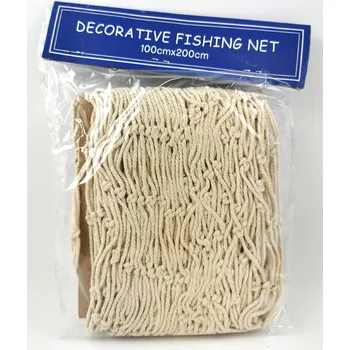 dekorační síť Dekorační síť na zeď přírodní - 1 x 2 metry