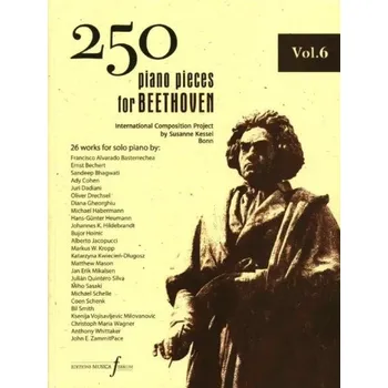 250 Piano Pieces For Beethoven - Vol. 6 (noty na klavír)