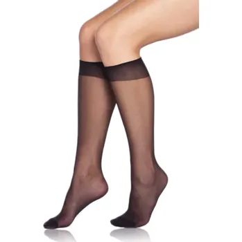 Dámské punčochy 200315 - podkolenky Bellinda 2 páry, uni, černá