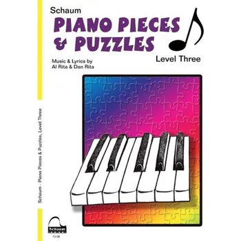 Schaum Piano Pieces & Puzzles - Level 2 (noty na klavír)