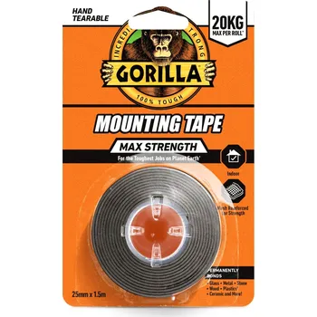 Lepicí páska Oboustranná lepicí páska Gorilla Glue 1,5 m