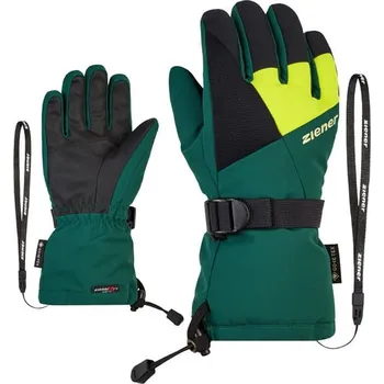 Ziener lyžařské rukavice LANI GTX glove junior 2023/2024 Olivová 3 Dětské