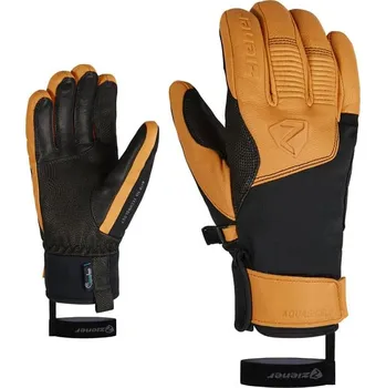 Sportovní chránič Ziener zimní rukavice GANZENBERG AS(R) AW glove ski alpine 2025/2026 Černá 10,5 Pánské