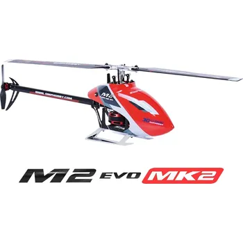 RC model vrtulníku OMP M2 EVO MK2 PNP Červená