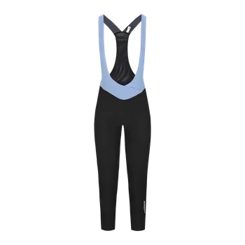 Cyklistické kalhoty Q36.5 cyklistické kalhoty Dottore Hybrid Bib Tights Women 2025/2026 Černá M Dámské