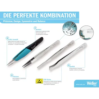 Kosmetická pinzeta Weller Erem® XB29W301 náhradní nůž pro odizolovací pinzety