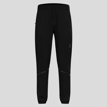 Běžecké oblečení Odlo kalhoty Pants regular length ZEROWEIGHT PRO WINDPROOF WARM 2025/2026 Černá L Pánské