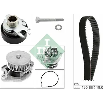 Vodní pumpa + sada ozubeného řemene Schaeffler INA 530 0199 30
