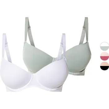 Podprsenka esmara® Dámská podprsenka XXL, 2 kusy