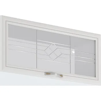 Kuchyňská skříňka Horní skříňka G80KS se sklem, bíla/sosna Andersen, SICILIA