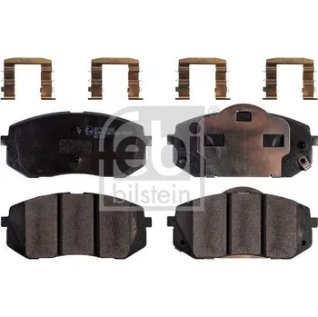 Brzdová destička Sada brzdových destiček, kotoučová brzda FEBI BILSTEIN 116410