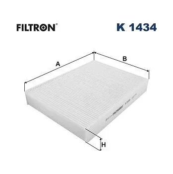 Ventilátor topení a klimatizace Filtr, vzduch v interiéru FILTRON K 1434