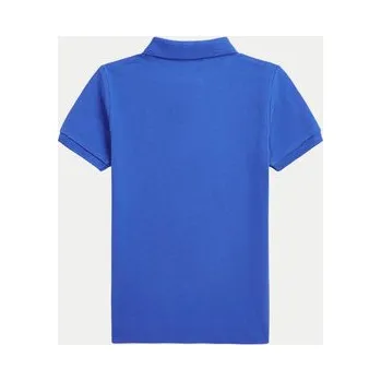 Pánské tričko Dětská bavlněná polokošile Polo Ralph Lauren 322952585002 modrá 57X, vel. 88-93
