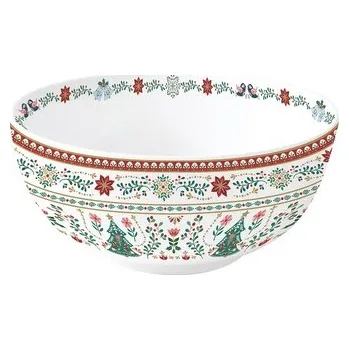 Porcelánová mísa Christmas Folk