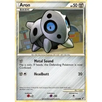 Sběratelská karetní hra Pokémon UD 042/090 Aron - Undaunted Stav: Excellent, Verze: NORMAL