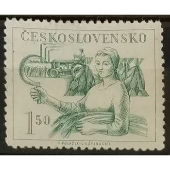 Poštovní známka Známka ČSR, 1,50 Kčs, Pof.511**