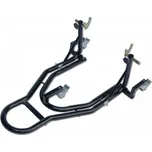 Pojízdný stojan na motocykl zadní, Q-TECH (černý)