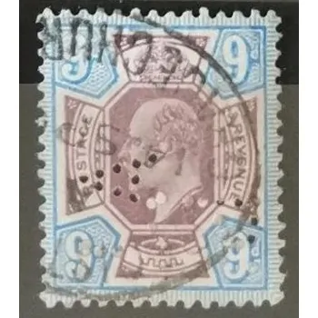 Sběratelství Známka Velká Británie, 9P, Sg.307#