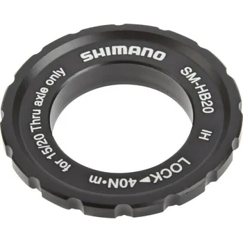 Brzda na kolo SHIMANO brzdový kotouč - matice Shimano SMHB20 pro osu 15/20mm