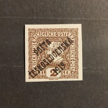 Sběratelství Známka ČSR PČ 1919 , 2h, Pof.60*, III. typ přetisku