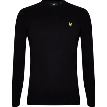 Pánský svetr Svetr Lyle and Scott Jet Black Z865 1051580 S