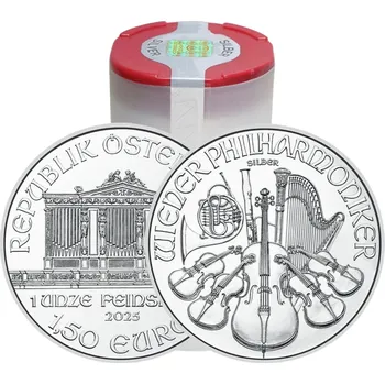 Münze Österreich AG Stříbrná investiční mince 1 Oz - Wiener Philharmoniker 2025 Tuba (20ks)