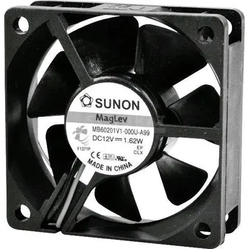 Průmyslový ventilátor Sunon MF60202V11000UA99 axiální ventilátor, 24 V/DC, 39.06 m³/h, (d x š x v) 60 x 60 x 20 mm, MF60202V11000UA99