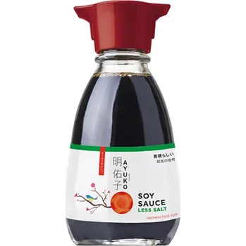 Omáčka Sojová omáčka se sníženým obsahem soli 150 ml - Ayuko