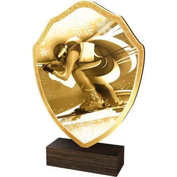 Poháry Bauer Dřevěná plaketa TFRW278 | Sjezdové lyžování