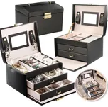 Flamenco Mystique Šperkovnice, kufřík v černé barvě pd49cz.