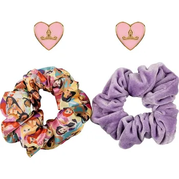 Čepice Disney Kids' Pack Scrunchie Hairbands Princess One Size