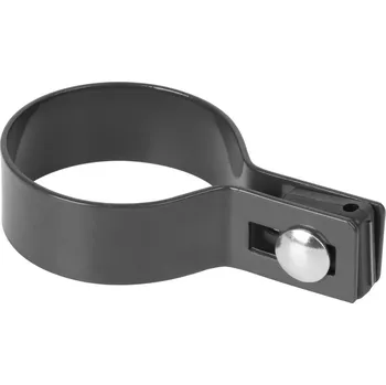 Příslušenství pro plot Objímka Strend Pro EUROSTANDARD, 60 mm, koncová, antracit, Zn+PVC, RAL7016, na okrúhly stĺpik