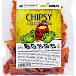 Chipsy hrachové s kysaným zelím 100g Damodara