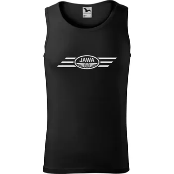 Pánské tílko Tílko JAWA 5TI - černá / M / bílá
