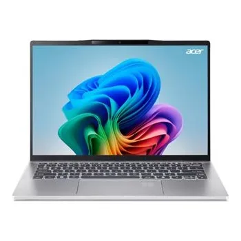 Notebook Acer Swift 14 AI (SF14-61T-R7AY) Copilot+ PC Ryzen AI 9 32GB 1TB SSD 14" WUXGA Win 11 Home stříbrná