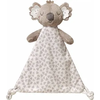 plyšák Plyšová hračka/přítulníček Koala Coco s držákem na dudlík, šedá